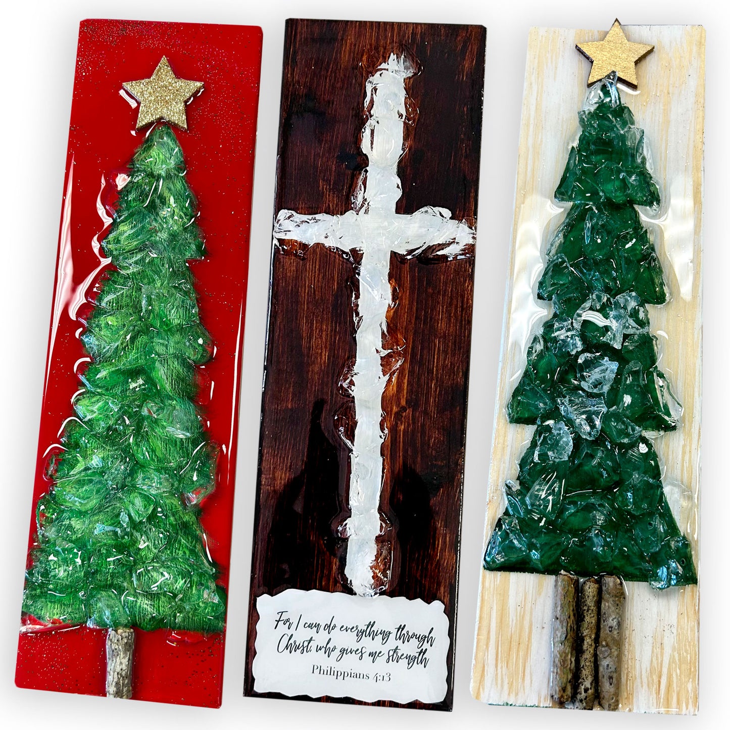 Adult Glass Tree or Cross Resin Class Sun. 10/29 at 2:00 pm