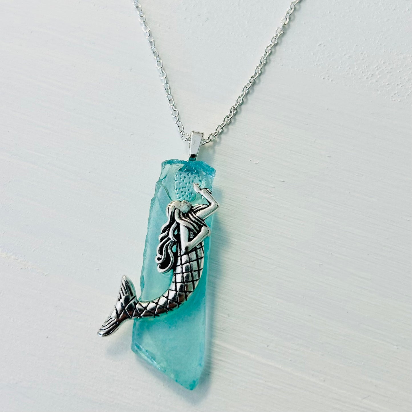 Sea Glass Mermaid Necklace
