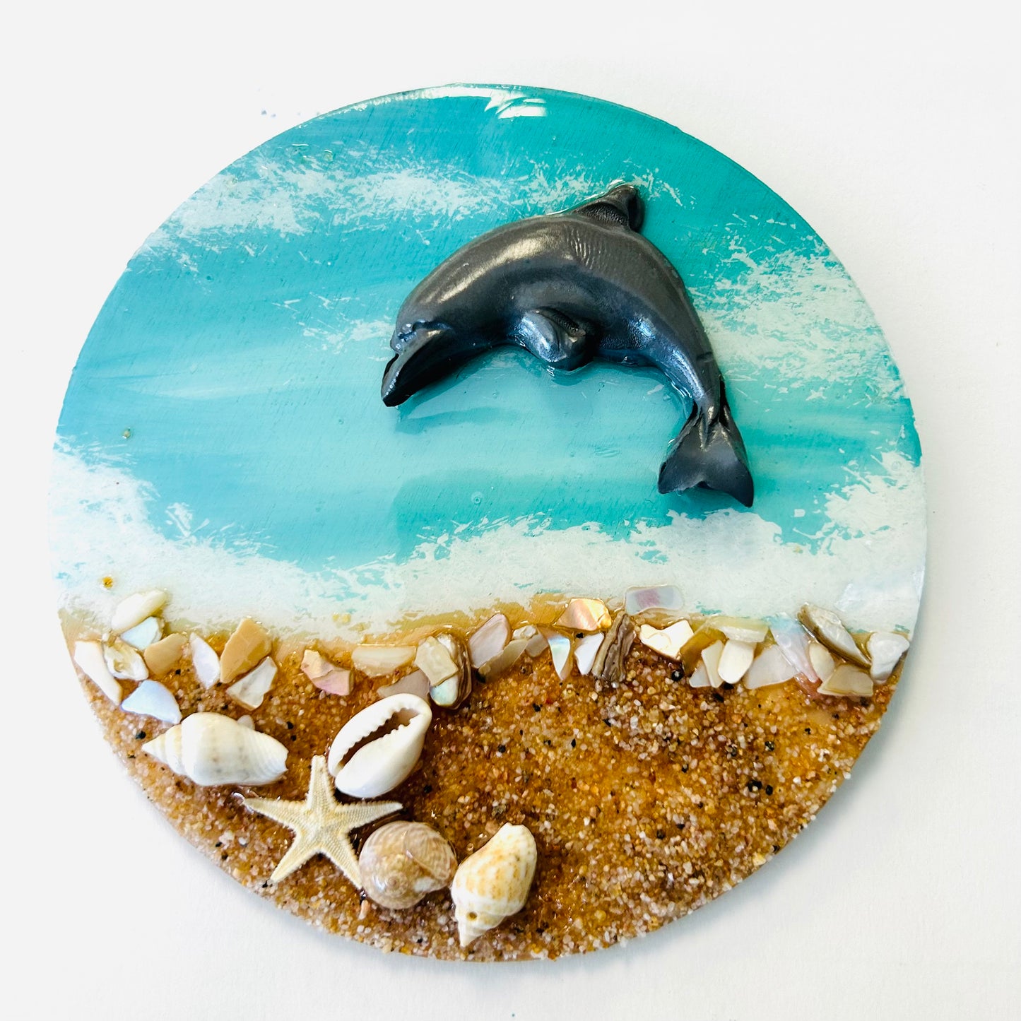 Dolphin Beach Magnet